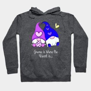 Gnome is where the Heart is Hoodie